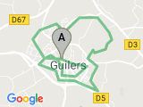 parcours Guilers 13km Confinement