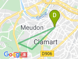 parcours Footing Clamart 